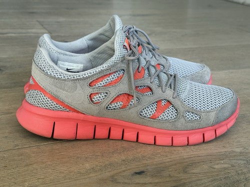 Nike free run grey pink - run, grey-pink