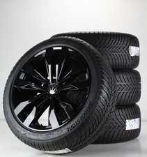 VW Touareg III & R Winterräder Bridgestone 21 Zoll Felgen Suzuka schw 760601025D