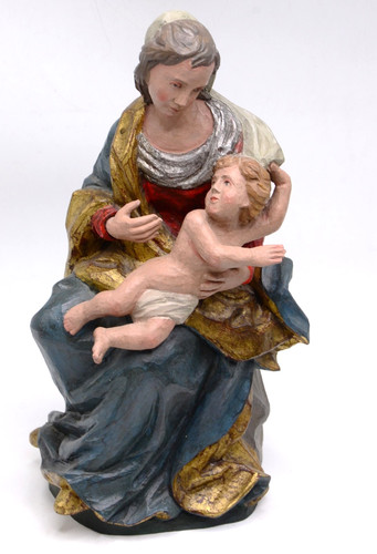 Antike madonna maria mit - maria,