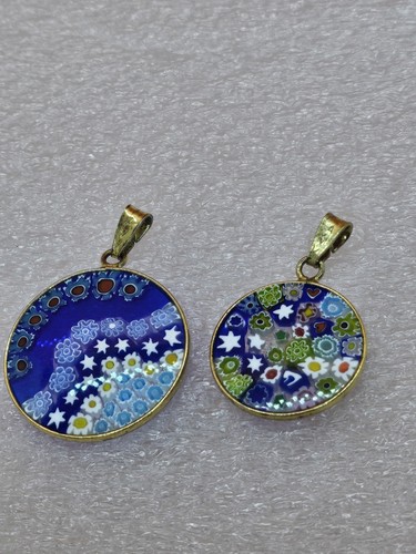 Murano kettenanhänger glas - 2,