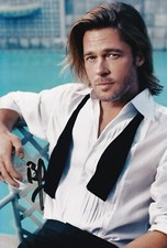 BRAD PITT signed Autogramm 20x30cm FIGHT CLUB in Person autograph ACOA