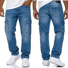 Herren Cargo Jeans Regular