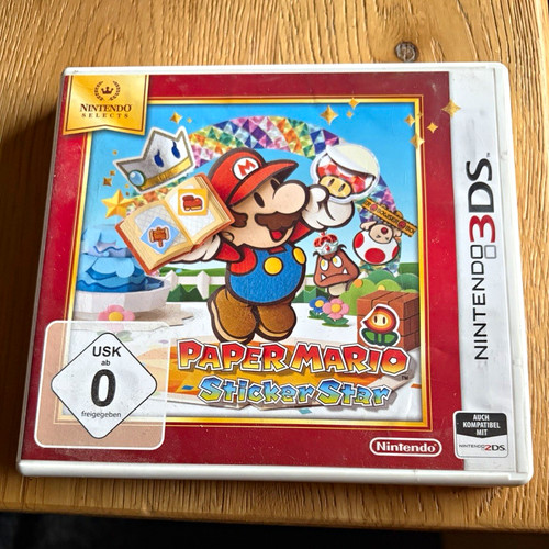 Nintendo paper mario - paper, sticker