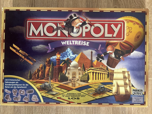 Monopoly weltreise parker - parker,
