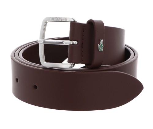 Lacoste plain leather belt - lacoste, w95