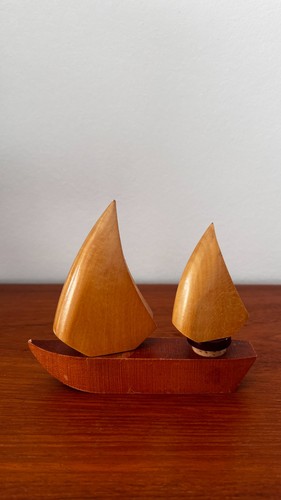 Vintage mid century holz - mid-century,