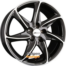 4 Alufelgen RONAL R51 Jetblack