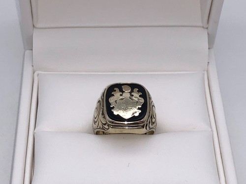 Siegelring 333 gold ring - gold,