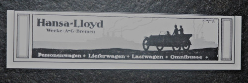 Hansa lloyd bremen - hansa, ,