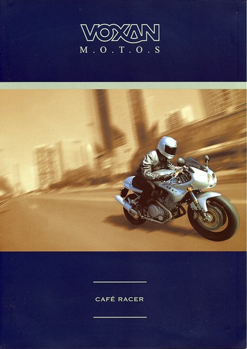Voxan cafe racer - racer, prospekt