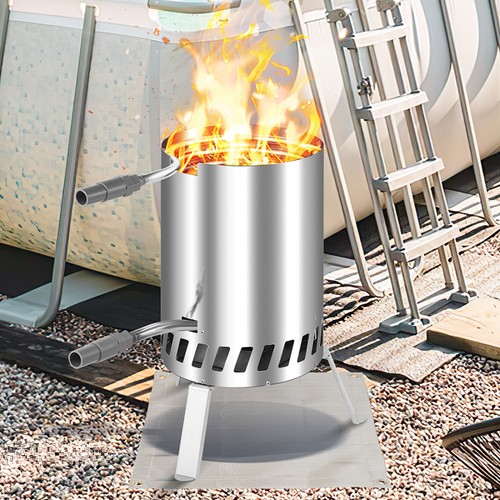 Poolheizung holz ofen poolofen - holz,