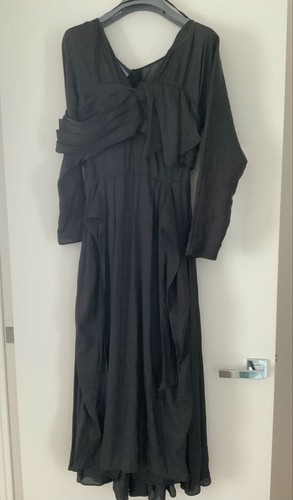 Prada kleid langarm schwarz - prada,