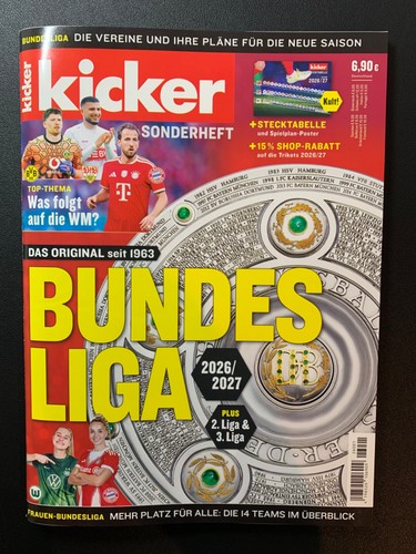 Kicker sonderheft bundesliga - sonderheft,