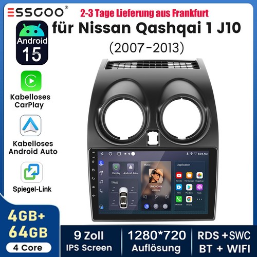64gb für nissan - qashqai, j10