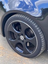 Sommerreifen 18 Zoll auf VW Detroit Alufelgen (original) Golf 5, top Zustand!