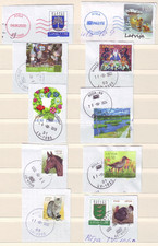 Lettland Latvia verschiedene