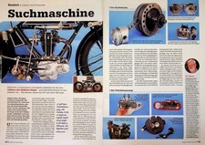 Oldtimer Praxis 2694) Güldner ohv Einzylinder Motor seziert - ein interessanter