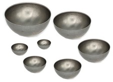 UHRIG Halbkugel Schale Halbhohlkugel Ø 50 60 70 80 100 120 150mm Eisen Stahl 