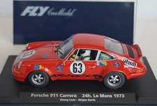 Fly Porsche 911 Carrera 24h Le Mans 1973 No 63 Loos Barth Neu in  Box Rot