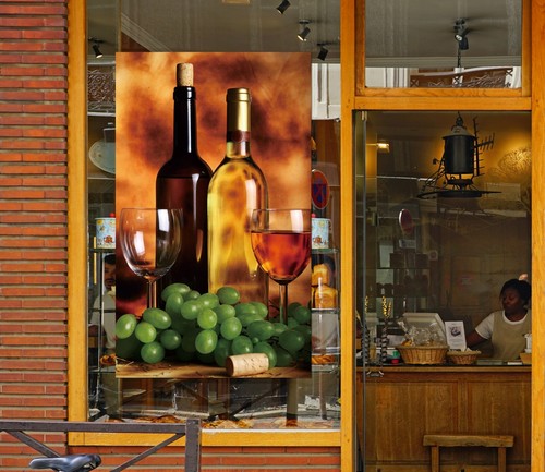 Traube wein glas q3556 - 3d,