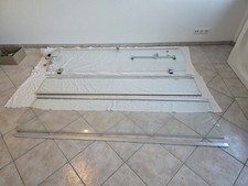 Eckdusche Viertelkreis  90 cm Radius mit behindertengerechten Zugang