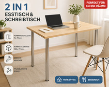 Schreibtisch Esstisch 2in1