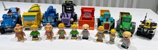 Bob der Baumeister riesiges Set Figur Fahrzeug Baggi Heppo Kipper Sprinti Knolle
