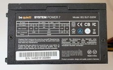 500W Netzteil be quiet! System Power 7 * BQ SU7-500W * BN144 * 80+ Silver