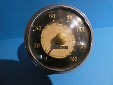 DDR Goldpunkt Tachometer 140 km h mit chrom Rand  Tacho Wartburg Barkas  M 4/16