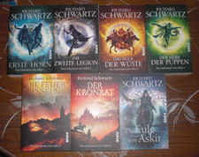 Richard Schwartz Geheimnis Askir 1-7 Eule Feuerinseln Kronrat Herr Puppen usw.