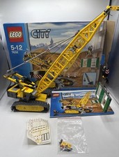 LEGO City 7632 Raupenkran Kran Baustelle Kettenfahrzeug + BA & OVP