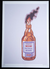 Banksy Lithographie 50x35
