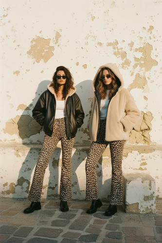 Wendejacke kunstleder - wendejacke,