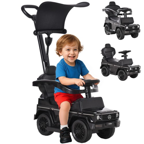 Rutschauto mit schiebstange - mit,