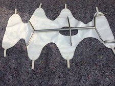 70er Jahre Hebetuch Unbenutzt Badetuch Gurt Traverse Patientenlifter Edelstahl 