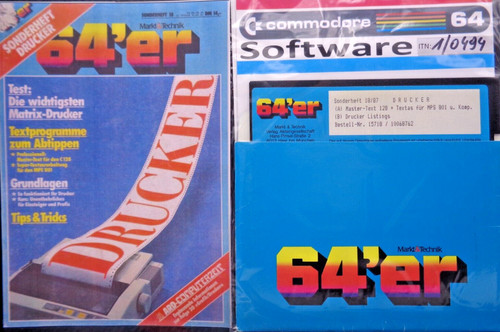 Commodore 128 drucker - 64/128, --