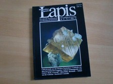 Lapis Heft 3/1998 - Calcit aus Indien - Bitterfelder Bernstein