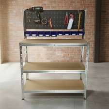 Werkbank mit Lochwand &