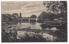 AK Greifenberg Pommern Regabrücke Gryfice 1918 D261