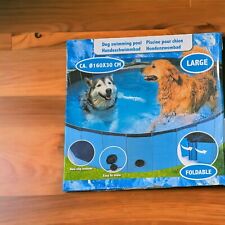 Hundepool 160x30cm Blau NEU Faltbar Schwimmbad Hund Planschbecken Sommer