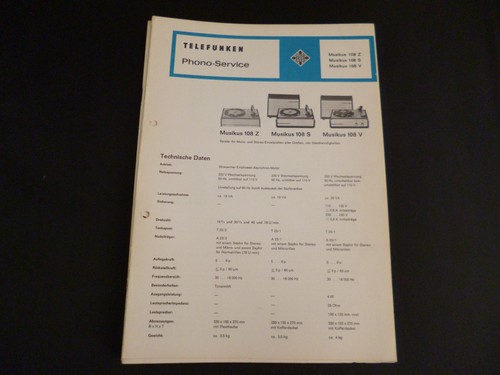Original service manual - original,