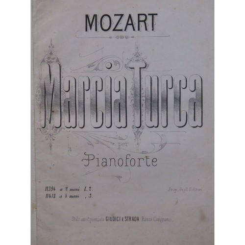 Mozart marcia turca - w.a.marcia,