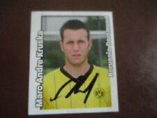 Marc Kruska BVB Dortmund PANINI Sticker Fussball Bundesliga 2008/2009 signiert