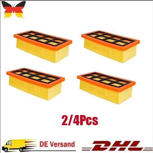 Flachfaltenfilter für