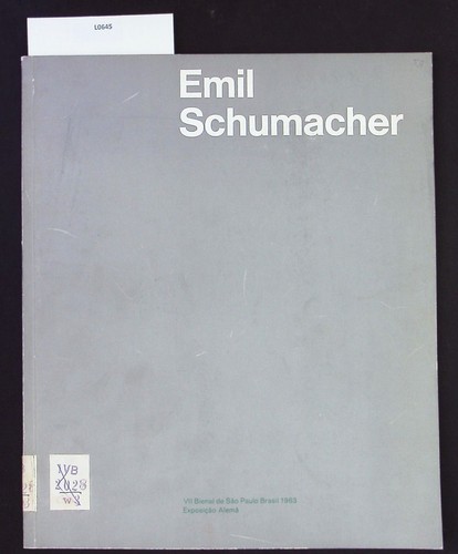 Emil schumacher exposiçao - schumacher,