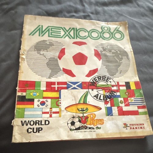 Panini mexico world cup - 86,