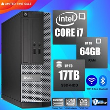 DELL Desktop Computer PC i7
