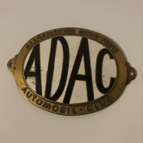 Adac ovaler plakette oldtimer - ovaler,