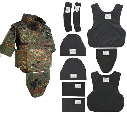 Schutzweste flecktarn größe - schutzweste,