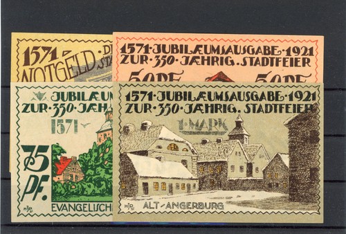 Angerburg scheine notgeld - 4,